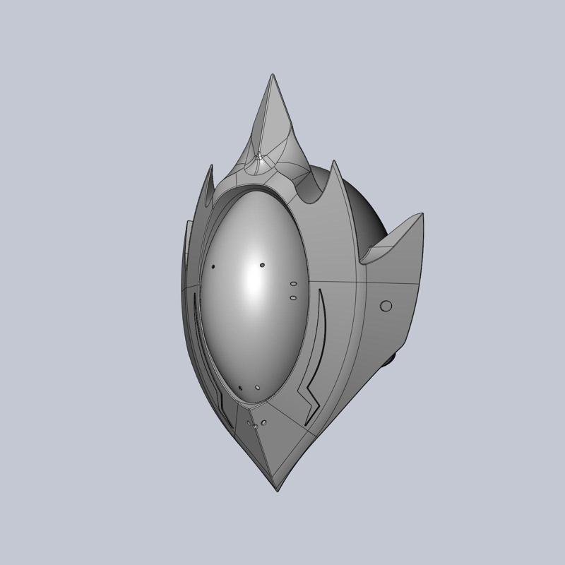 Code Geass Zero Mask Printable Model