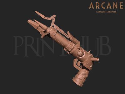 Jinx Zapper gun from Arcade Season 2 League of Legends