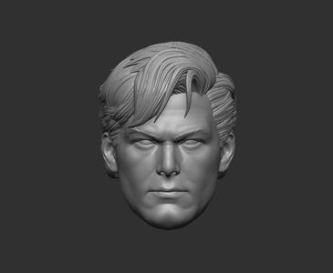 DC Unchained Superman Headsculpt for Action Figures