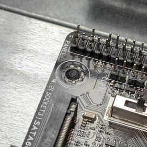 #6-32 6mm Tall Motherboard Standoff with 2 mm Pin   