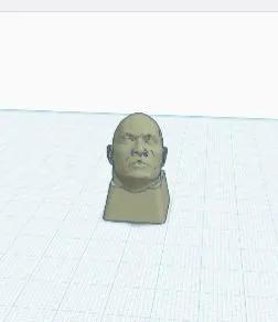 the rock keycap   
