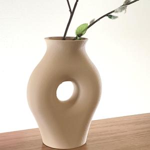See Right Through You - Modern Vase with Hole