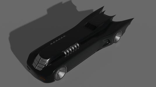 Animated Batmobile