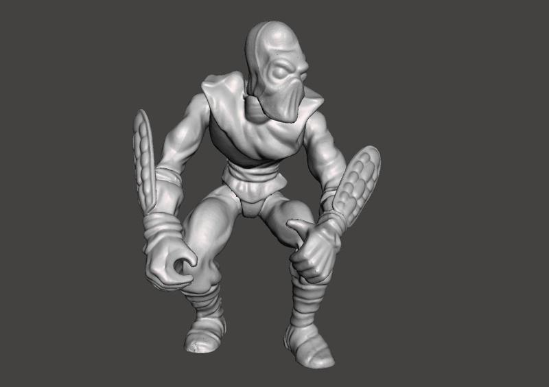 FOOT SOLDIER VINTAGE TEENAGE MUTANT NINJA TURTLES BASIC FIGURE