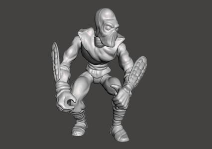 FOOT SOLDIER VINTAGE TEENAGE MUTANT NINJA TURTLES BASIC FIGURE