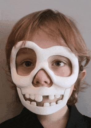 Funny Skull Mask for Halloween