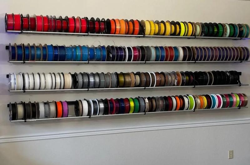RepRack: Open Source Spool Holder And Storage System by Repkord