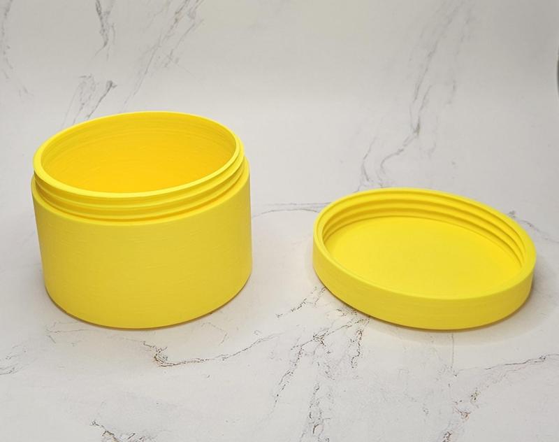 Container with screw lid