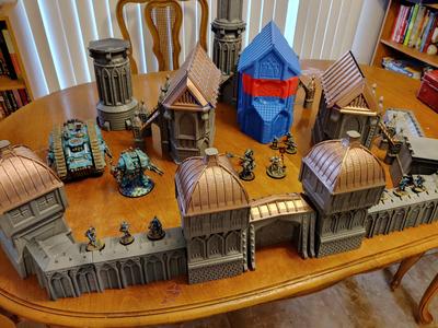 Vase Mode Terrain - Fortress Monastery 1