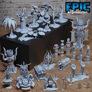 Safari Scatter / Southern Merchant / African Tribes Theme Equipment / Animal Fences / Tribal Items / Forgotten Utopia Item / Colonist Construct / Settler Decoration