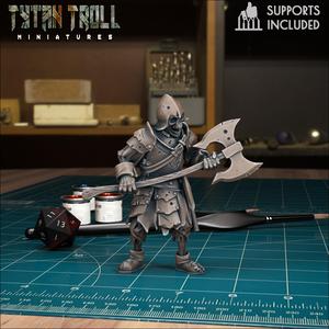 Skeleton Warrior 07 [Pre-Supported]
