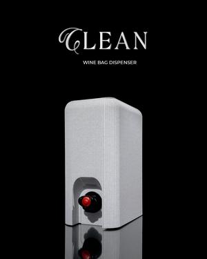 Clean Wine Bag Dispenser