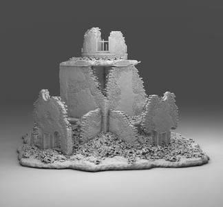 Ruins of an old building