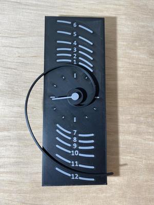 Fibonacci Spiral Clock (Wall and Desk version)