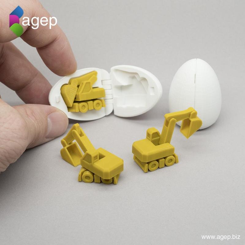 Surprise Egg #4 - Tiny Excavator