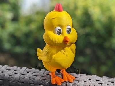 Cute Cartoon Easter Chick No. 1