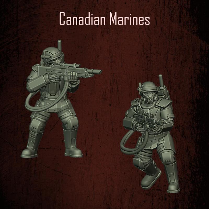 Canadian Marine Infantry Set