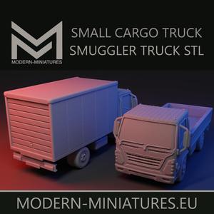 Small Cargo Truck, Smuggler Truck.