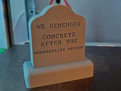 Funny tombstone