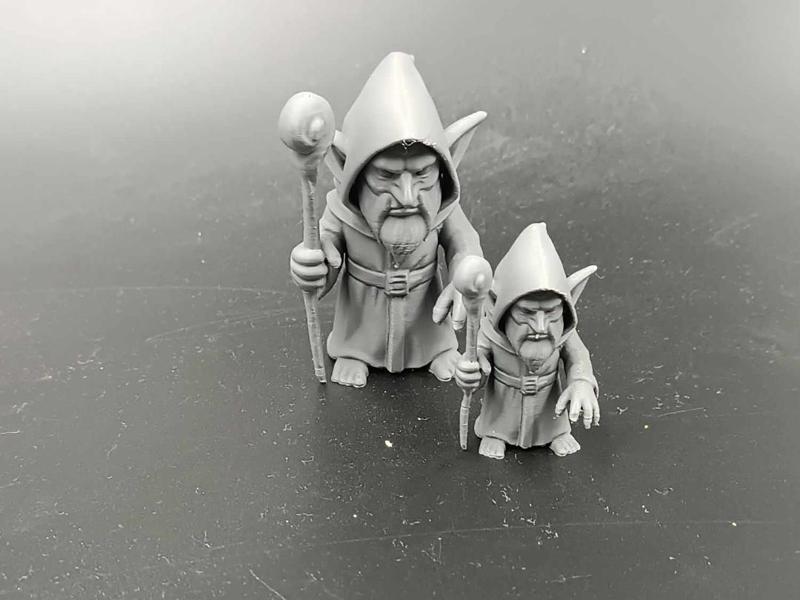 Miniature Wargaming - Goblin Mage DnD - TTRPG