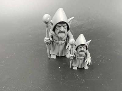Miniature Wargaming - Goblin Mage DnD - TTRPG