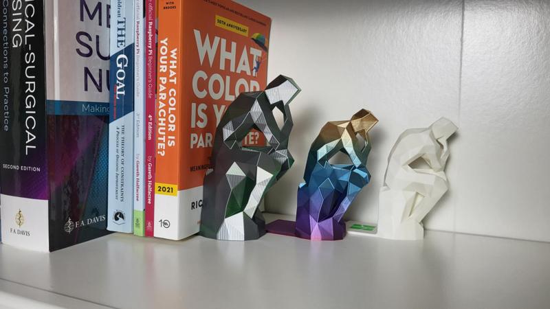 Thinker Bookend