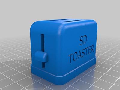 Toaster SD Card Holder