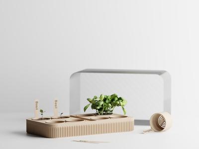 SproutNest –Seed Starter System for Organized Grow
