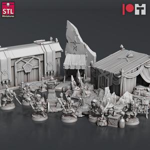 Dwarven Camp Set