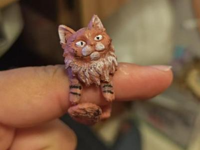 Kitten Ring (only 4g, small gift for street vendors)