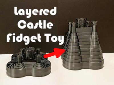 Castle Layered Fidget Toy