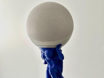 Hercules Holding Echo- 3D PrintedStand-AmazonEcho4