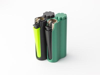 Lighter Case with compartment