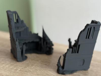 Wargame Terrain Ruins 