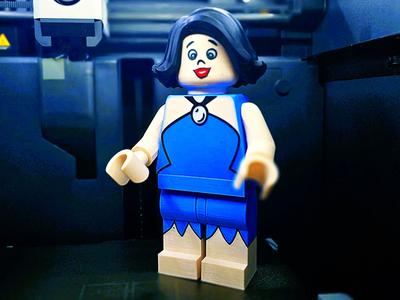 Betty Rubble - Flintstones 500% Figure - Big Brick