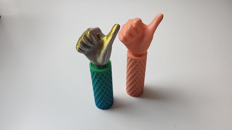 Thumbs up Saber (Collapsible)| Gesture 01