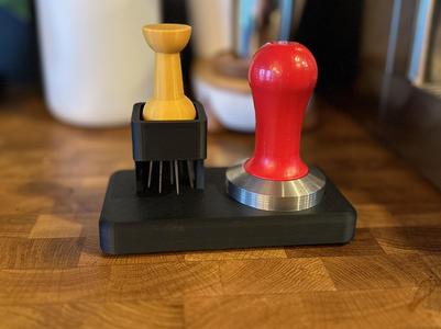 Espresso WDT and 58.5mm Tamper Holder