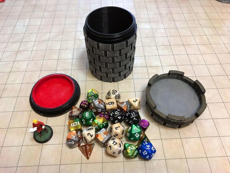 Multipurpose D&D Dice Container