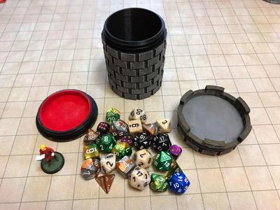 Multipurpose D&D Dice Container