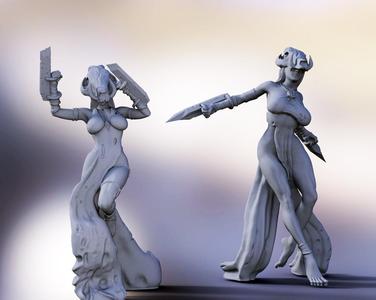 Flenz and Narux, Anchorites of Talos
