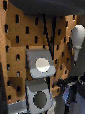 Apple Watch Charger for Ikea Skadis