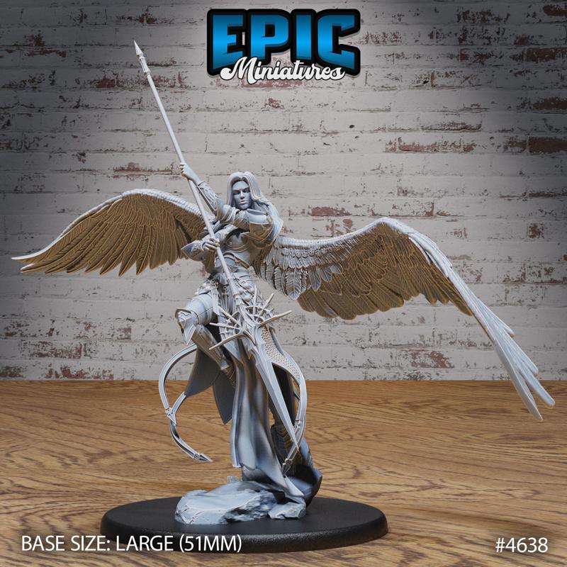 Planetar Female Angel Attack / Angelic Solar Soldier / Holy Warrior / Heavenly High Guardian / Magical Power Fighter / Winged Cloud Celestial / Divine Proxy