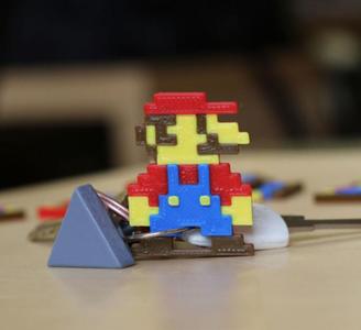 Multi-Color Mario Keychain