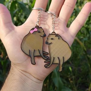 Cheems Keychain