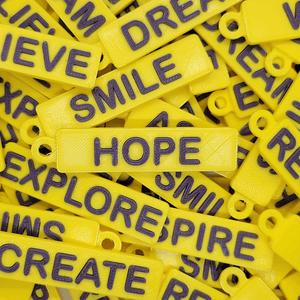 Yellow Ribbon Keychains