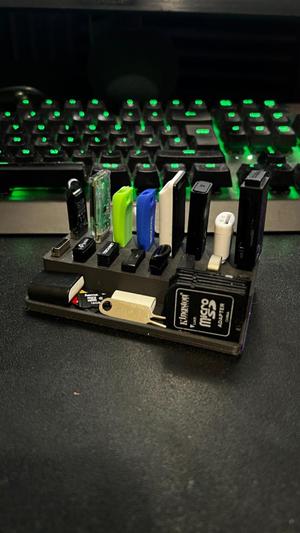 Small USB Stick/SD card Holder
