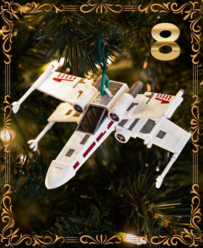 X-Wing Ornament - Star Wars - Christmas Day 8