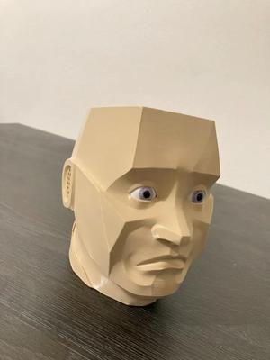 Kryten RPI case - moveable eyes, no support   