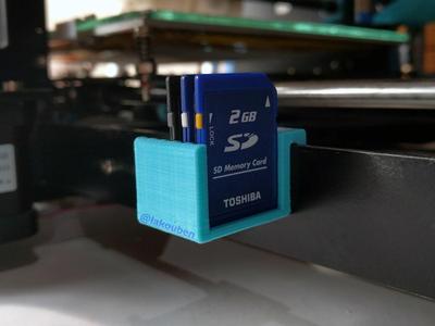 SD card holder for P3Steel and Prusa i3