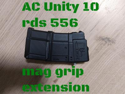 AC-Unity 556 10 rds AK mag grip extension